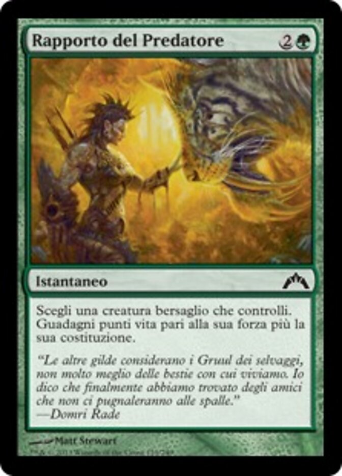 Rapporto del Predatore