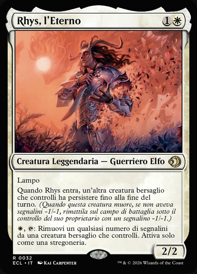 Rhys, l'Eterno