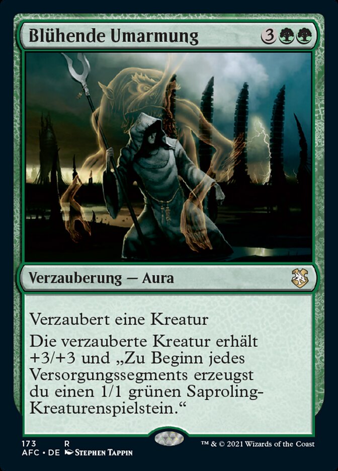 Blühende Umarmung