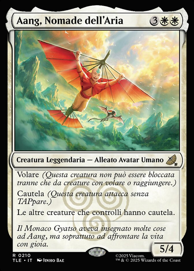 Aang, Nomade dell'Aria