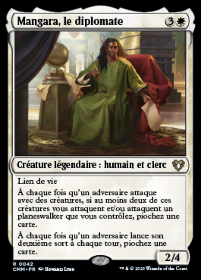 Mangara, le diplomate