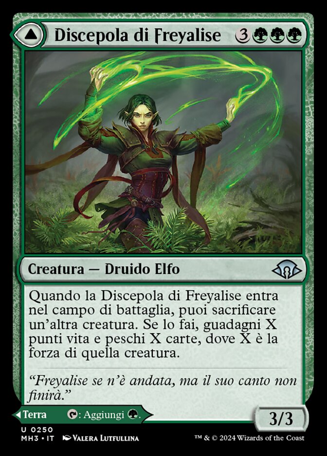 Disciple of Freyalise // Garden of Freyalise