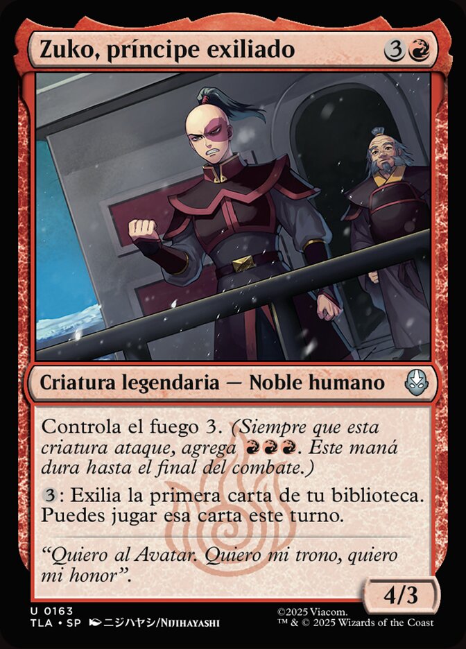 Zuko, príncipe exiliado