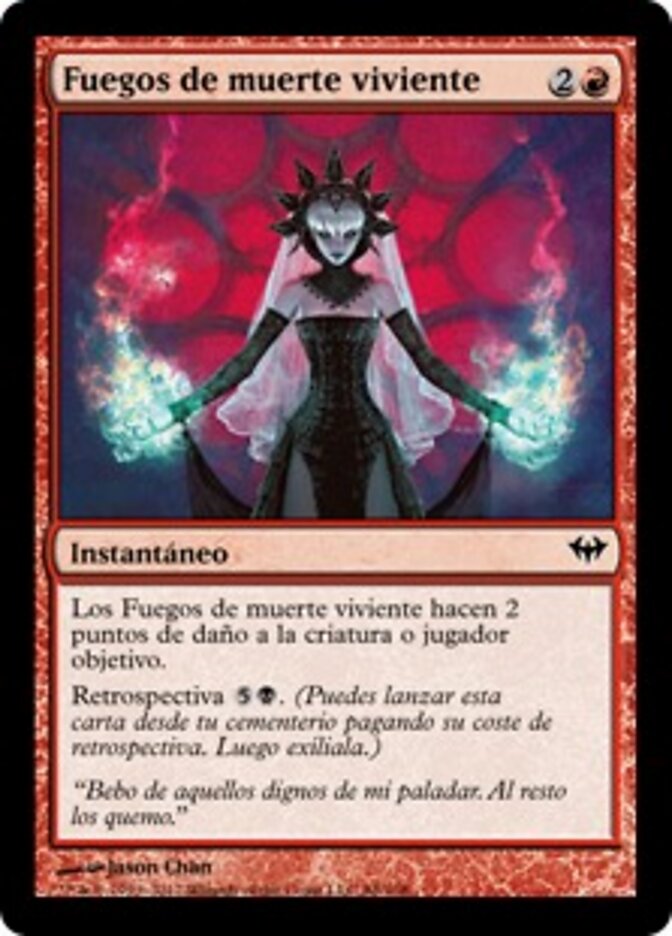 Fuegos de muerte viviente