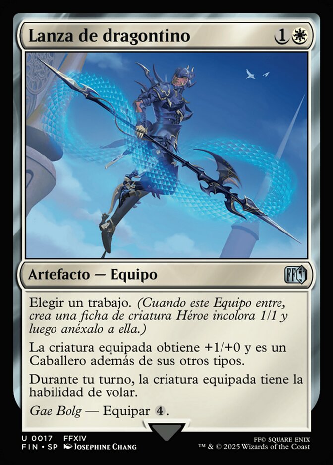 Lanza de dragontino