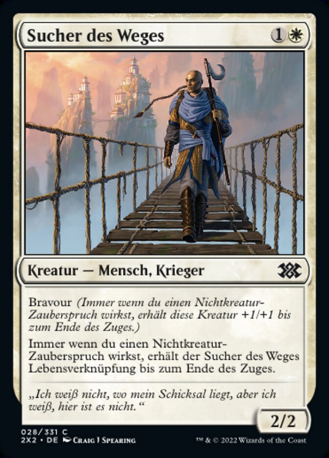 Sucher des Weges
