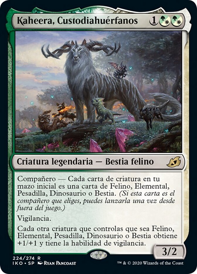 Kaheera, Custodiahuérfanos