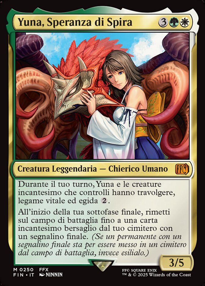 Yuna, Speranza di Spira