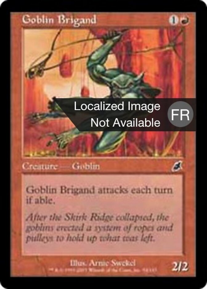 Brigand gobelin