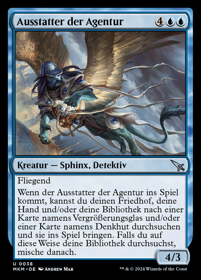 Ausstatter der Agentur