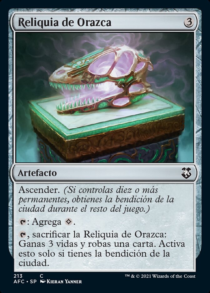 Reliquia de Orazca