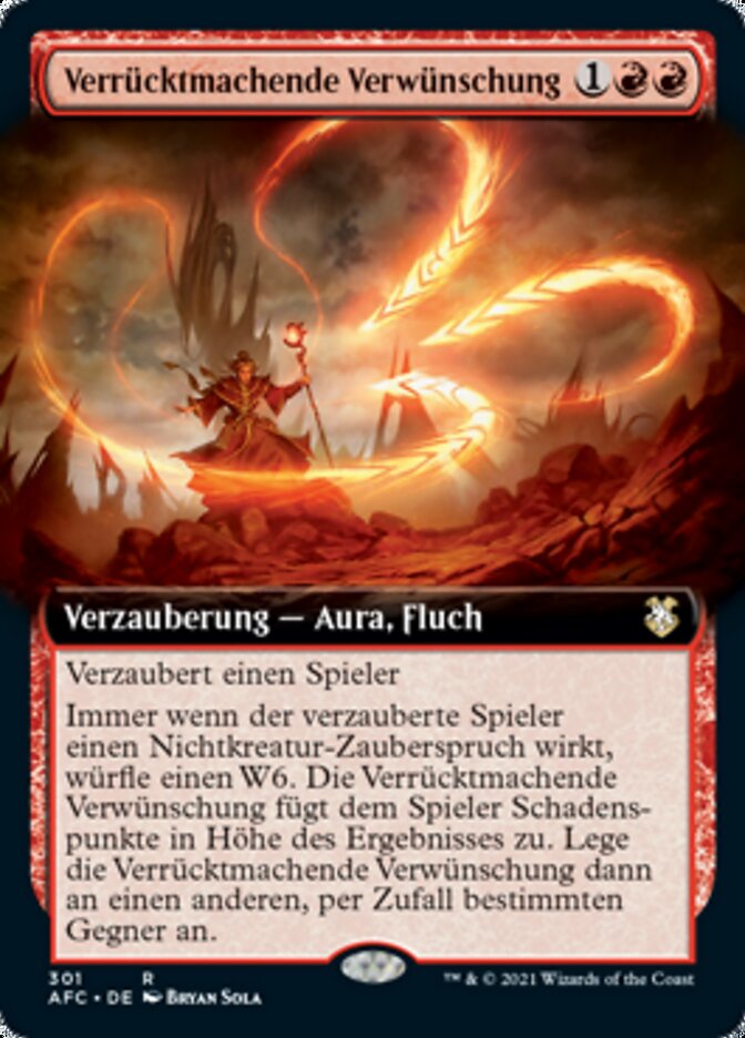 Verrücktmachende Verwünschung
