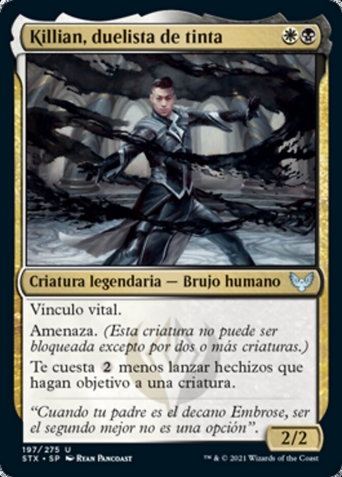 Killian, duelista de tinta