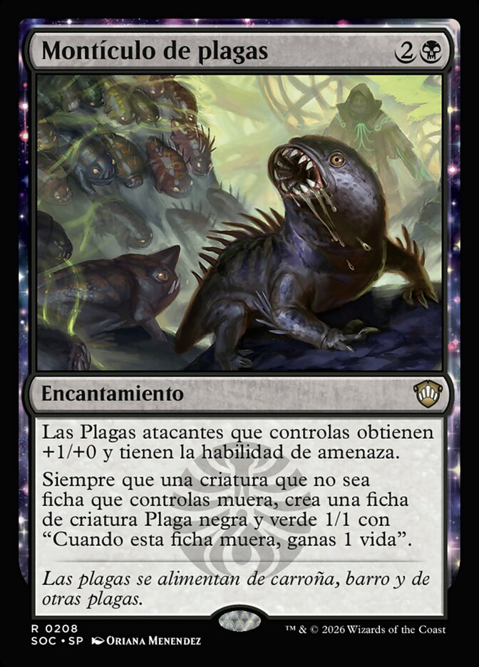 Montículo de plagas