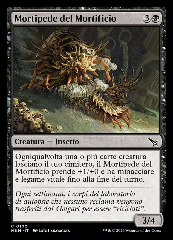 Mortipede del Mortificio