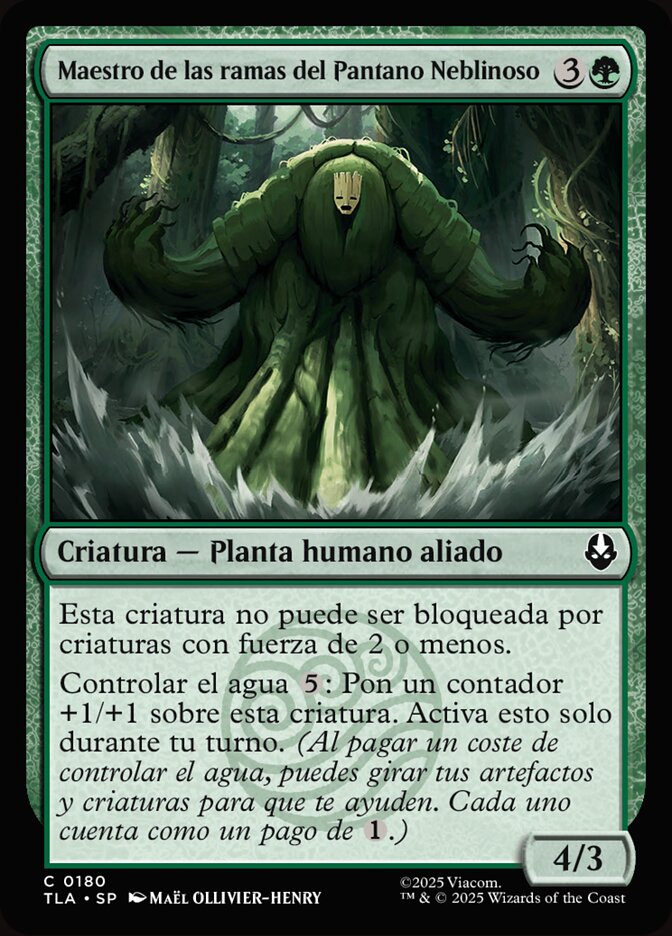 Maestro de las ramas del Pantano Neblinoso