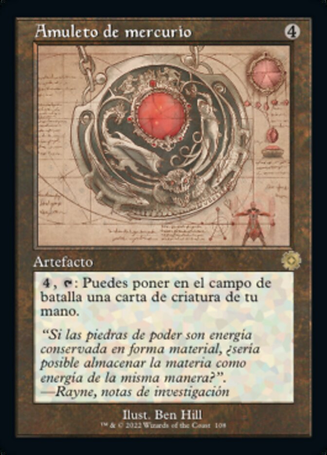 Amuleto de mercurio