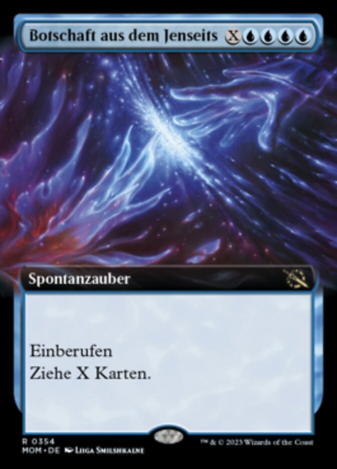 Botschaft aus dem Jenseits