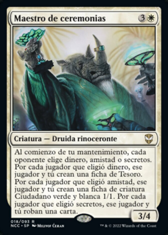 Maestro de ceremonias