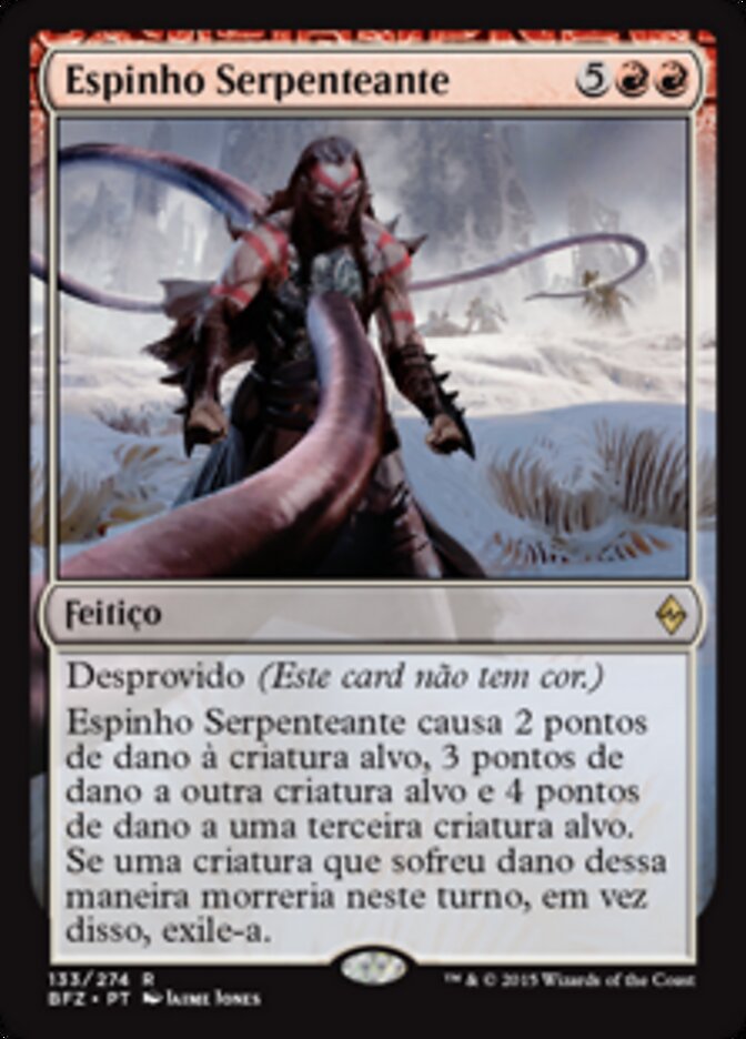 Espinho Serpenteante