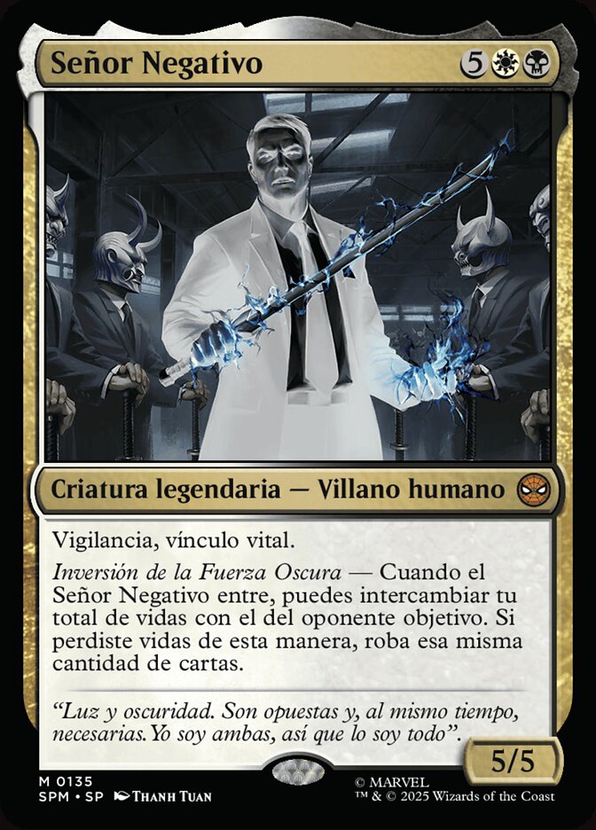 Señor Negativo
