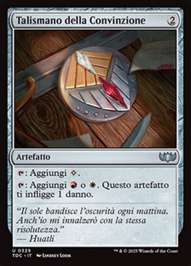 Talismano della Convinzione