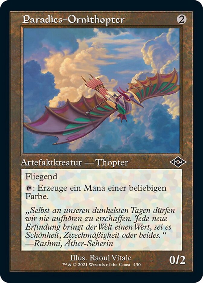 Paradies-Ornithopter
