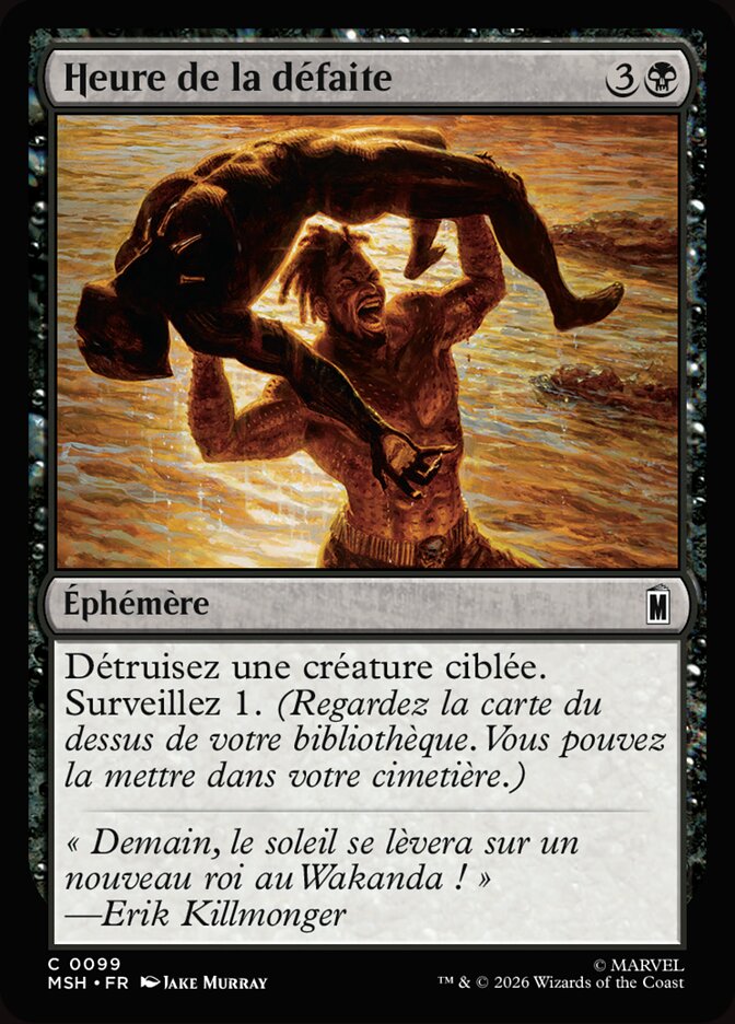 Heure de la défaite