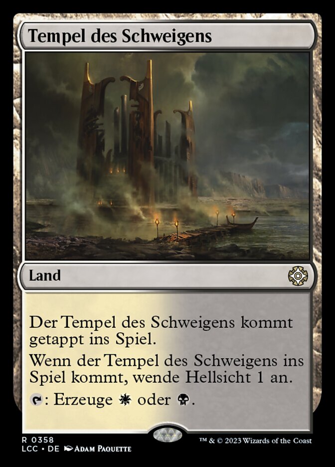 Tempel des Schweigens