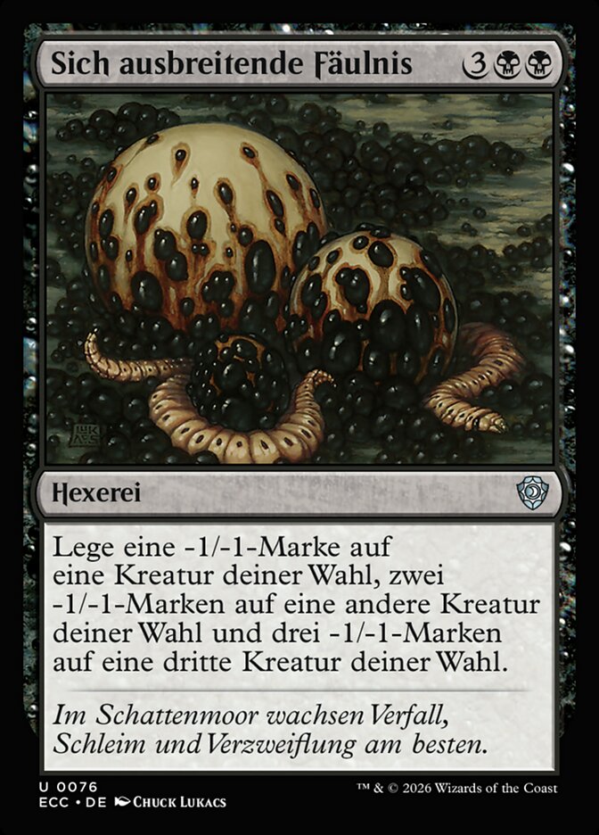 Sich ausbreitende Fäulnis