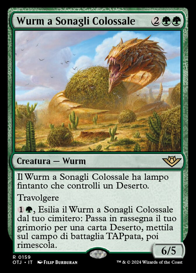 Wurm a Sonagli Colossale