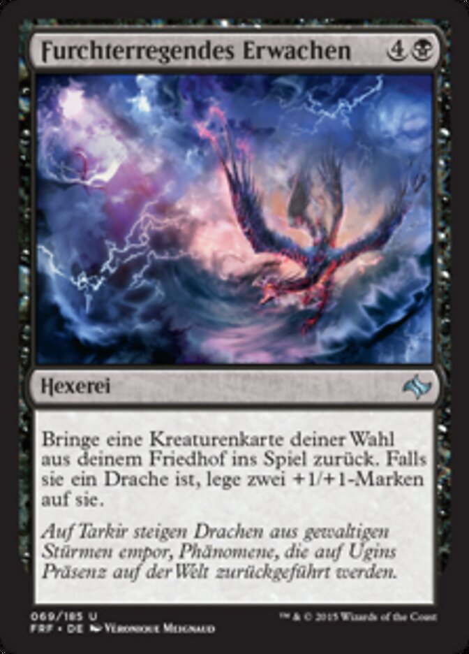 Furchterregendes Erwachen