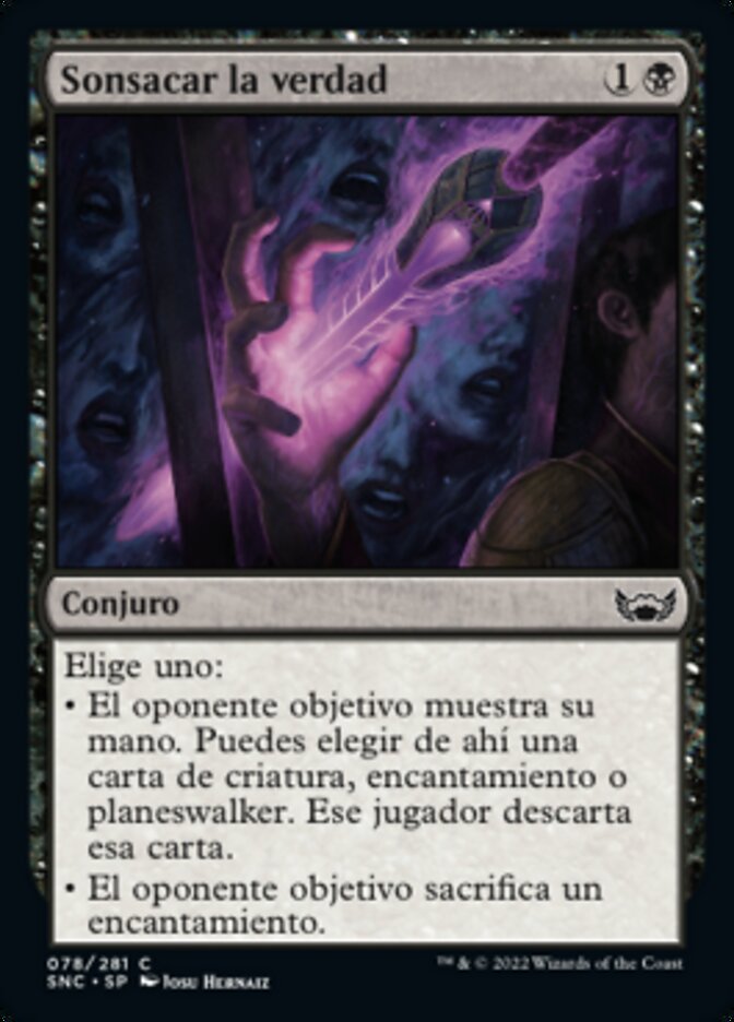 Sonsacar la verdad