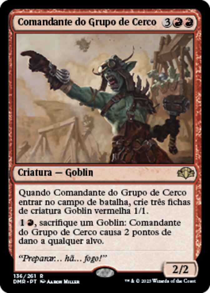 Comandante do Grupo de Cerco