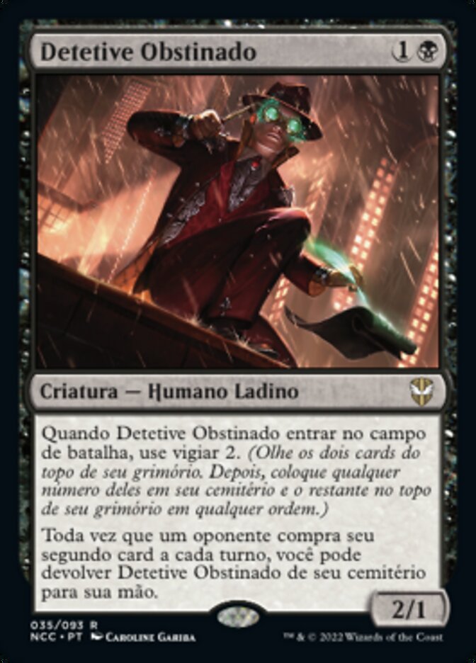 Detetive Obstinado