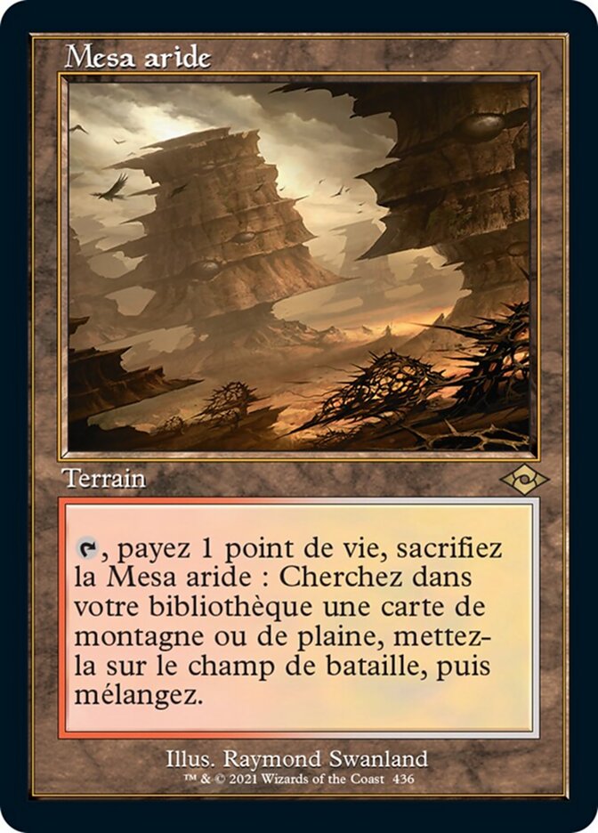 Mesa aride