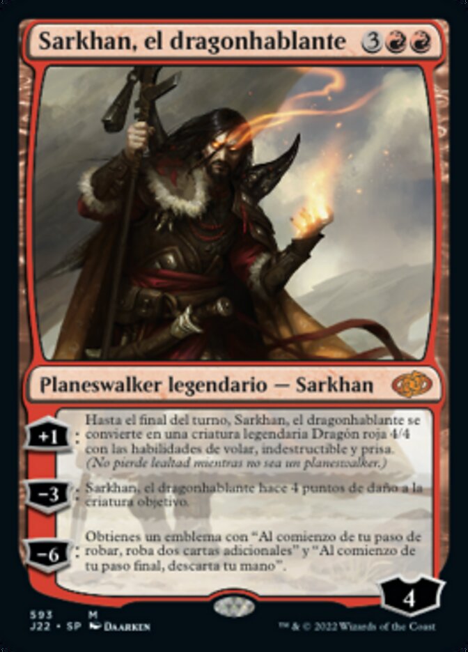 Sarkhan, el dragonhablante