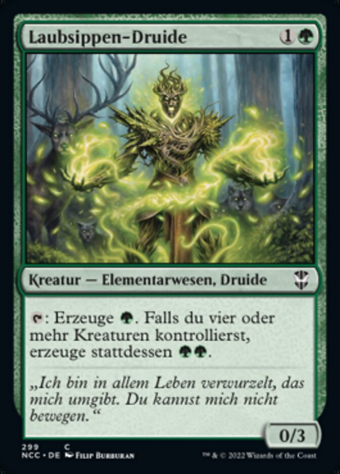 Laubsippen-Druide