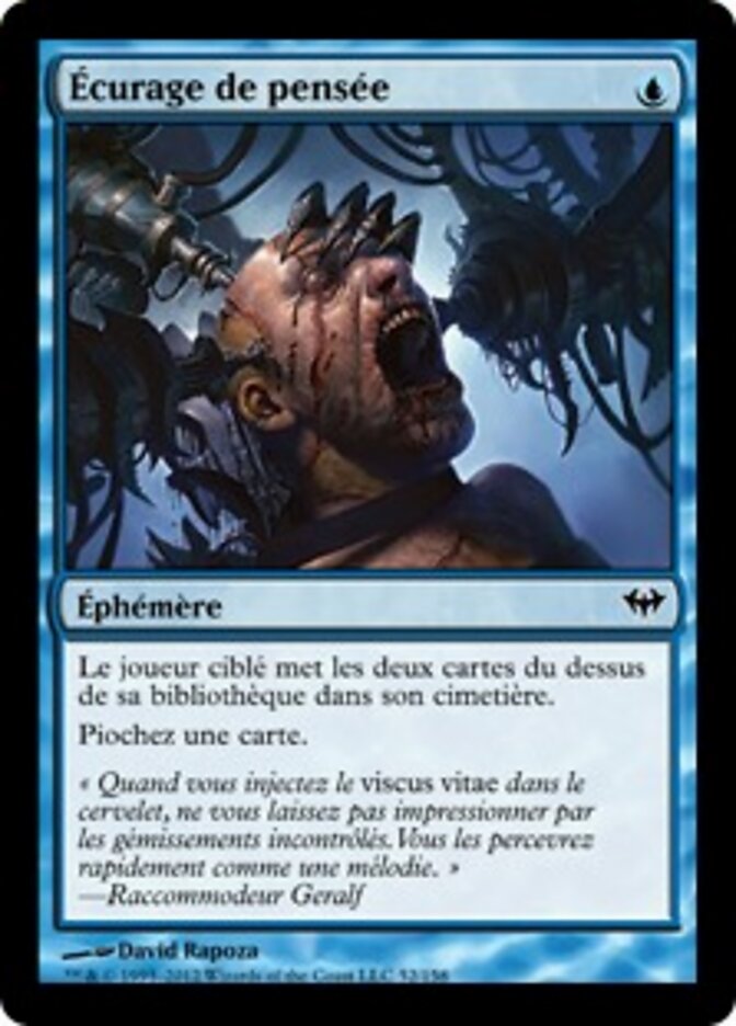 Écurage de pensée