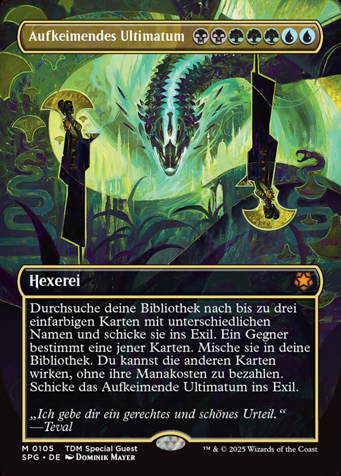 Aufkeimendes Ultimatum