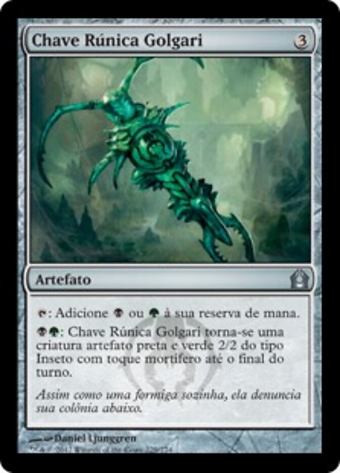 Chave Rúnica Golgari