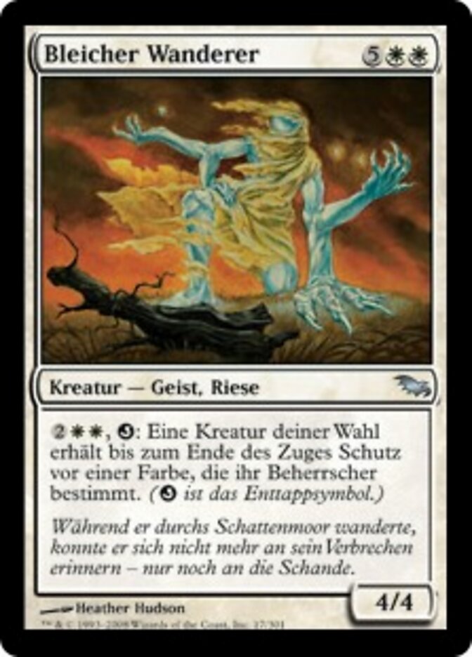 Bleicher Wanderer
