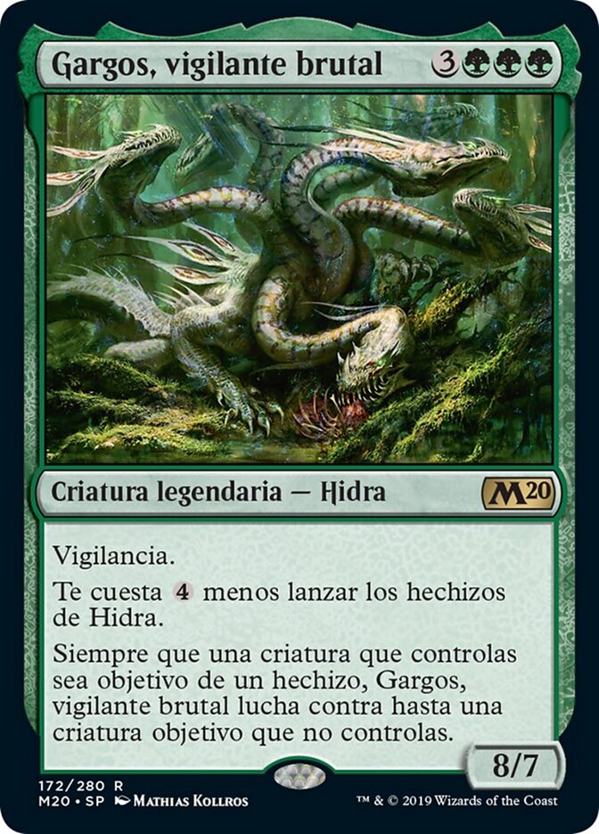 Gargos, vigilante brutal
