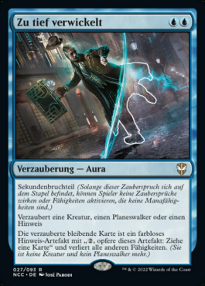 Zu tief verwickelt