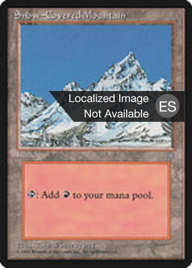 Montaña nevada