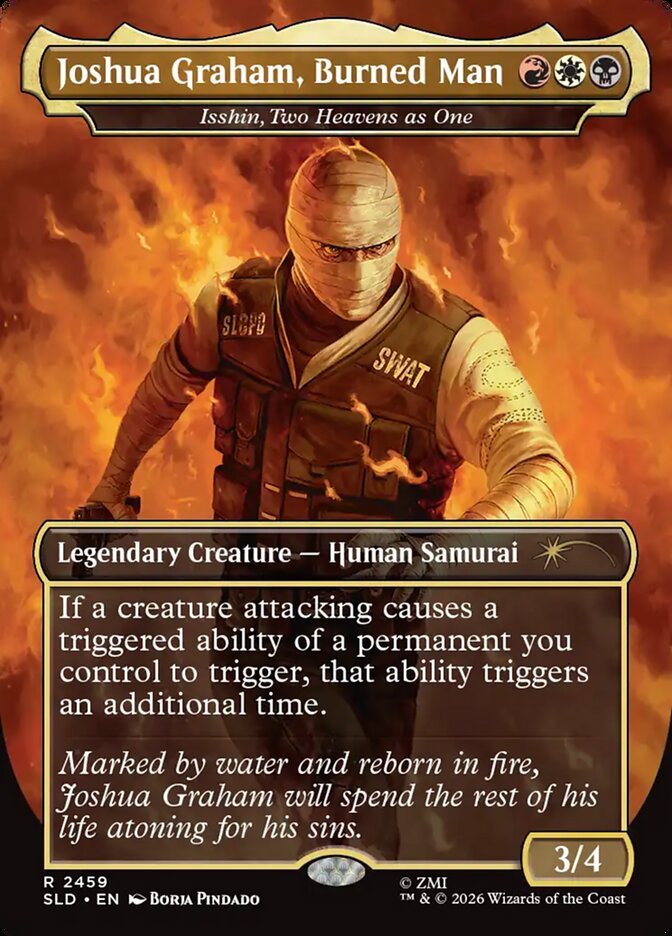 Joshua Graham, Burned Man