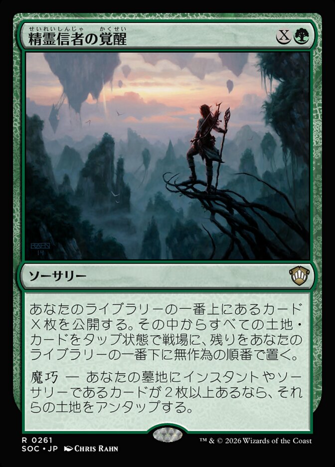精霊信者の覚醒
