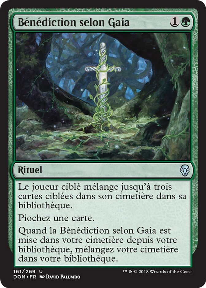 Bénédiction selon Gaia