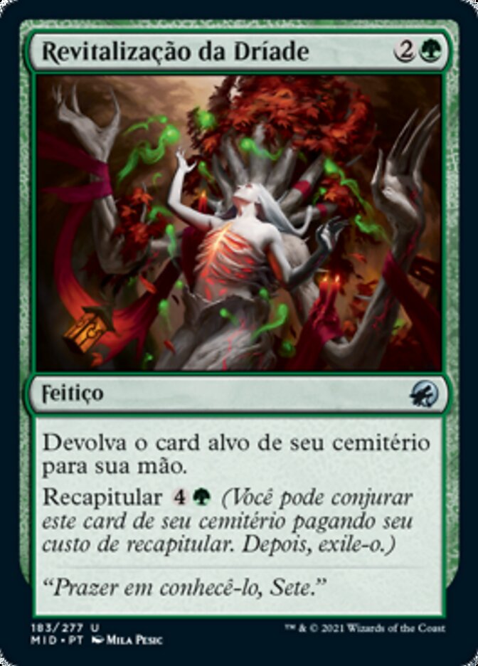 Revitalização da Dríade