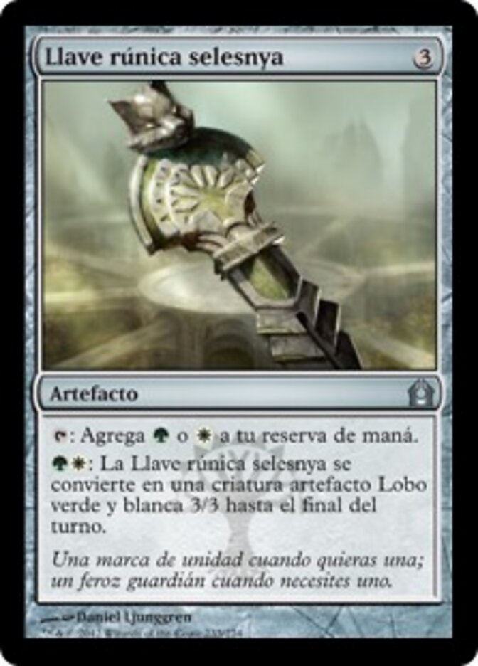 Llave rúnica selesnya